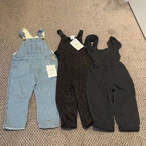 NWT Zara 2-3 Year Overalls Bundle 🤍